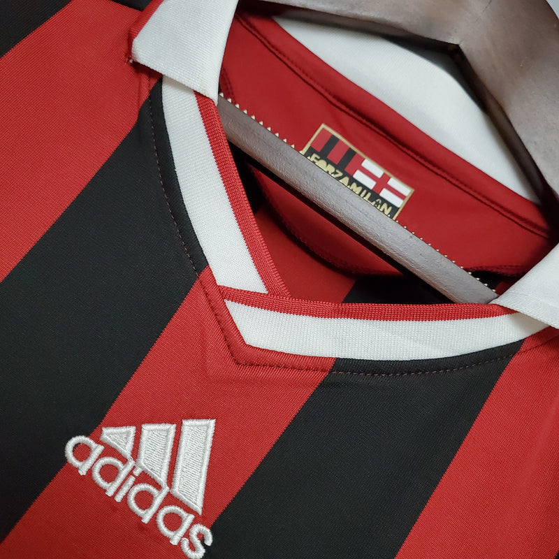 Camisa Milan Titular 09/10 - Versão Retro