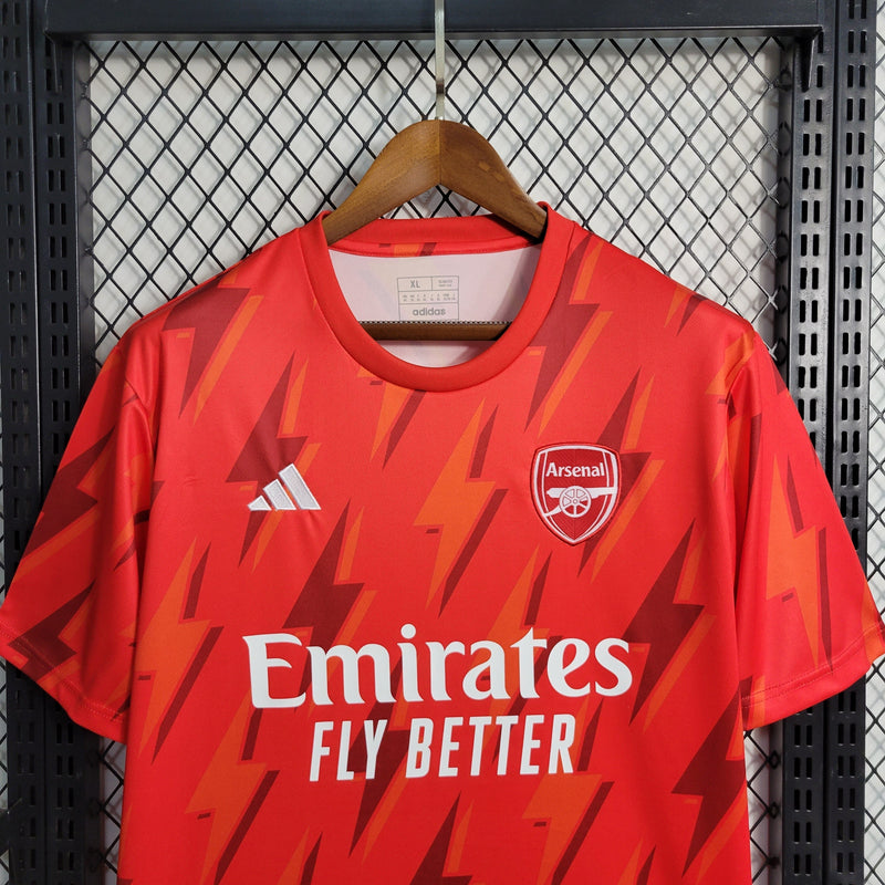 Camisa Arsenal Treino 23/24 - Adidas Torcedor Masculina