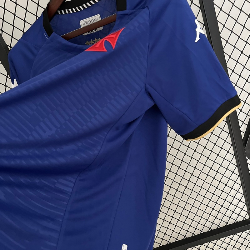 Camisa Vasco Da Gama Goleiro 23/24 Azul - Kappa Torcedor Masculina