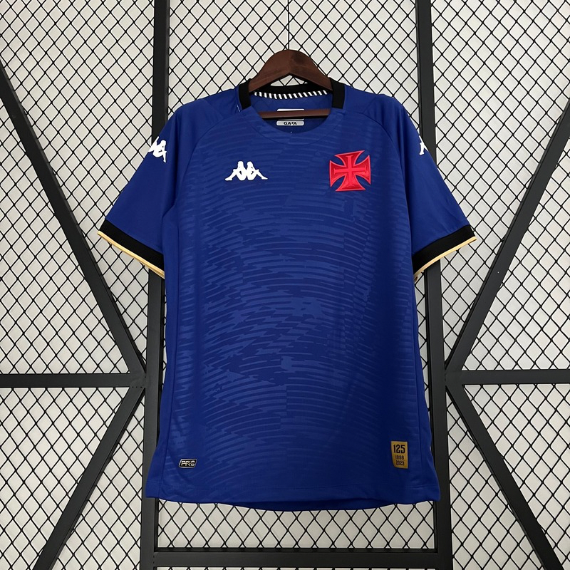 Camisa Vasco Da Gama Goleiro 23/24 Azul - Kappa Torcedor Masculina