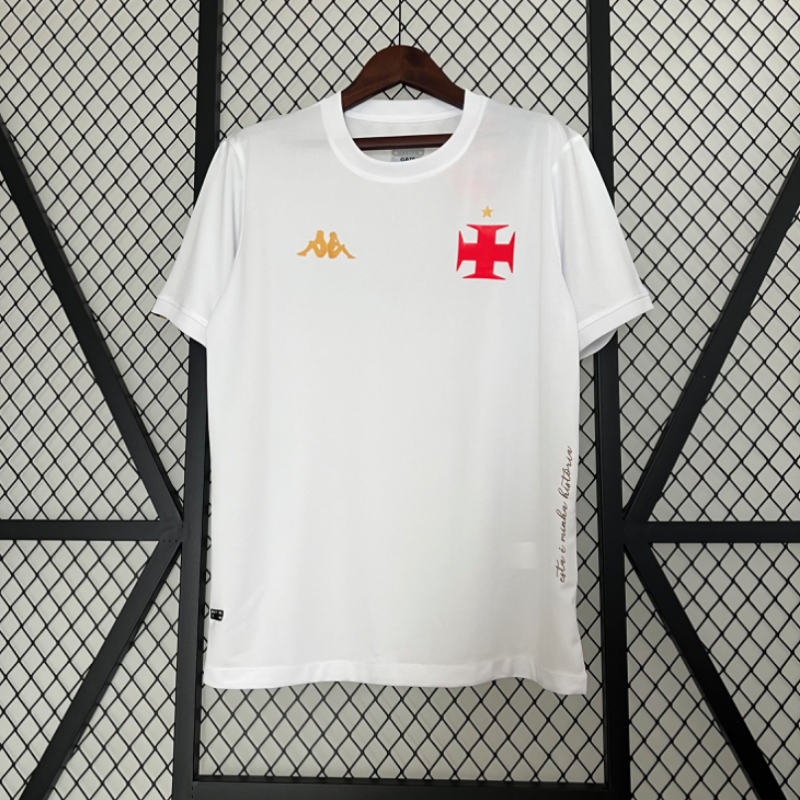 Camisa Vasco Da Gama Goleiro 23/24 Branca - Kappa Torcedor Masculina