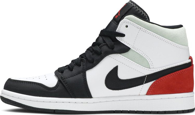 Nike Air Jordan 1 Mid SE 'Red Black Toe'