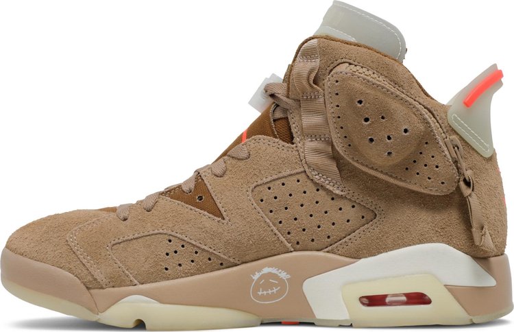 Travis Scott x Air Jordan 6 Retro 'British Khaki'