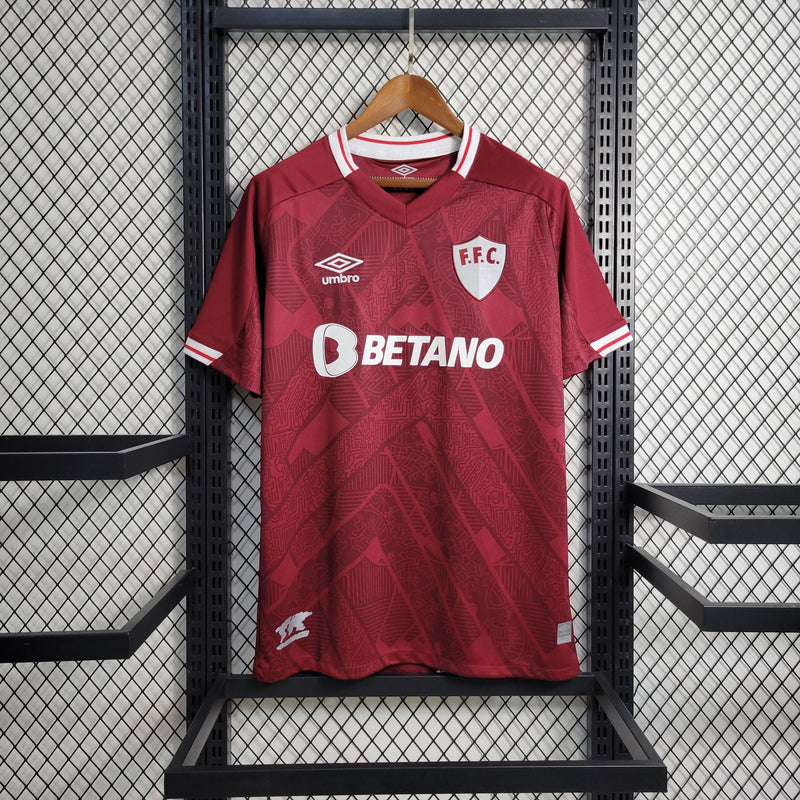 Camisa Fluminense III Grená 23/24 - Versão Torcedor