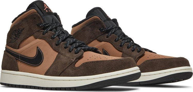 Nike Air Jordan 1 Mid SE 'Dark Chocolate'