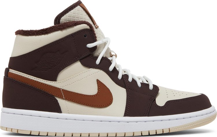 Nike Air Jordan 1 Mid SE 'Cream Dark Chocolate'