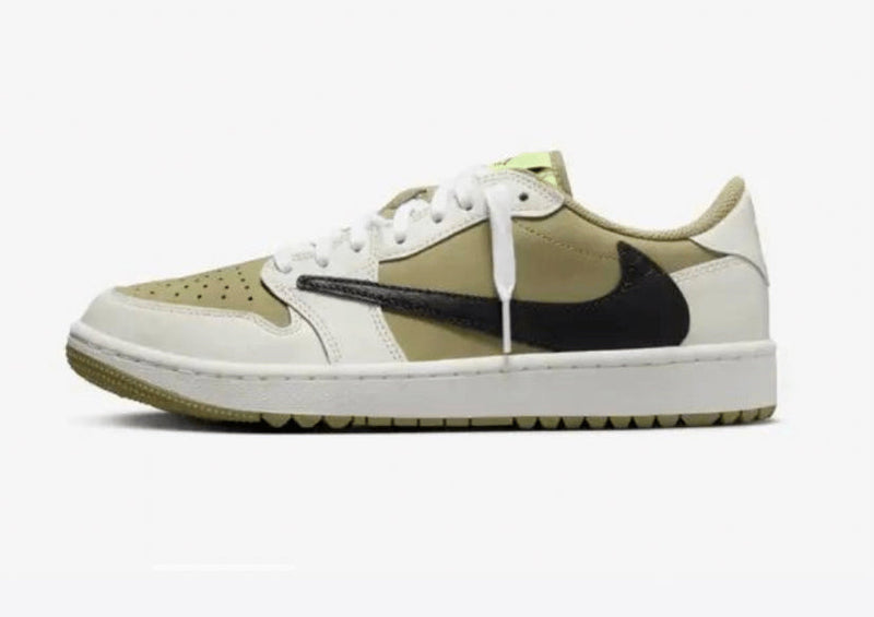 Travis Scott x Air Jordan 1 Low Golf Neutral Olive