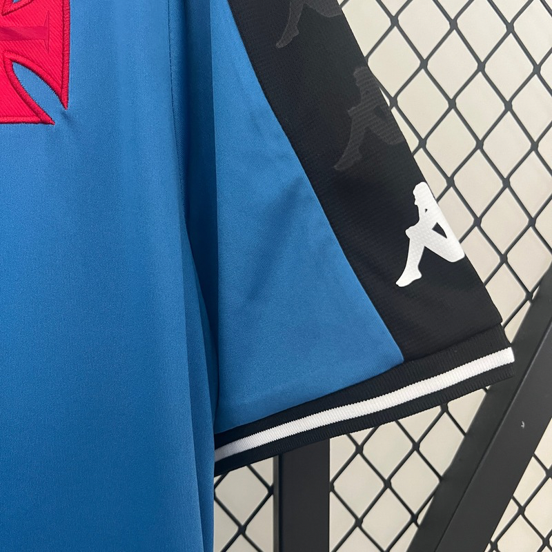 Camisa Vasco Da Gama Goleiro 24/25 Azul - Kappa Torcedor Masculina