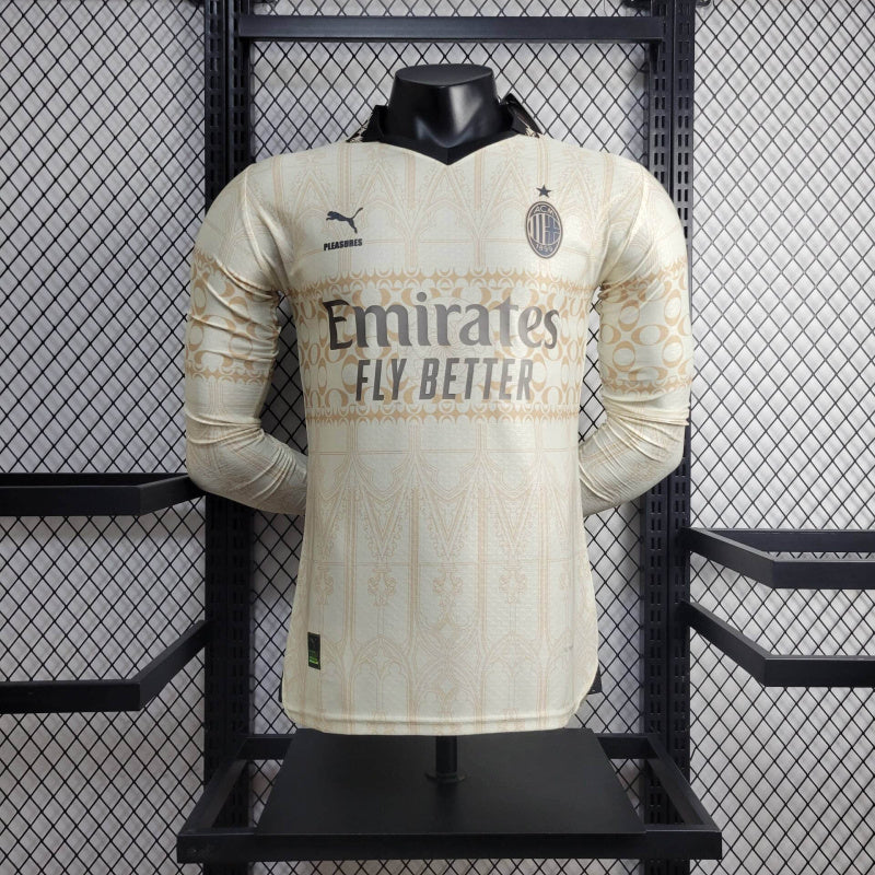 Camisa Milan IV Manga Comprida 24/25 - Puma Jogador Masculina