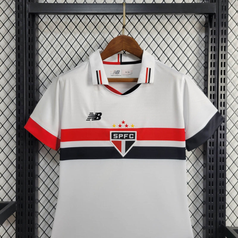 Camisa São Paulo Home 24/25 - Adidas Feminina