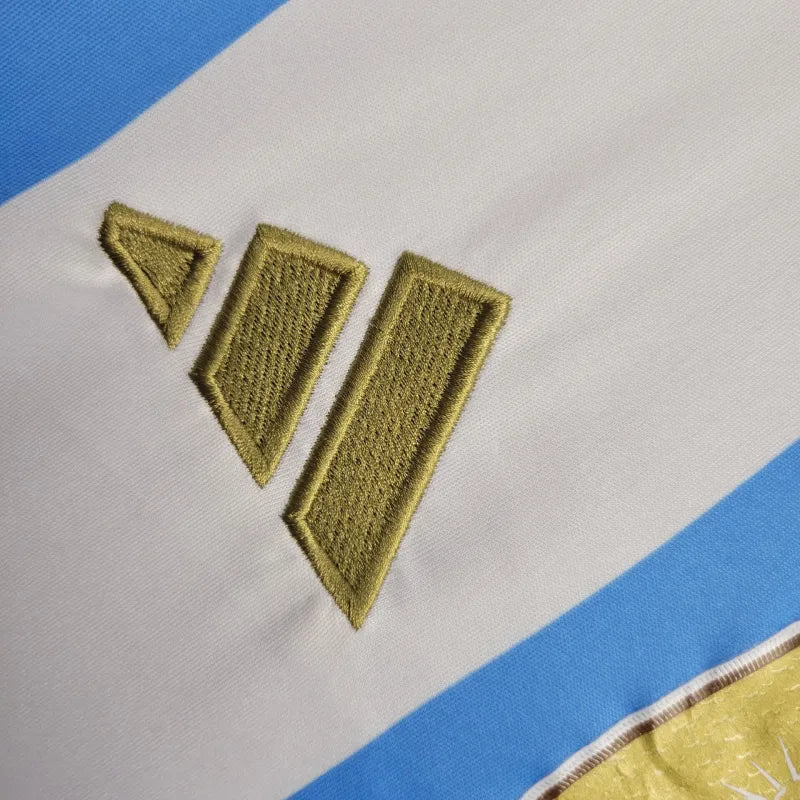 Argentina Home + Patch 24/25 - Adidas Torcedor Manga Comprida