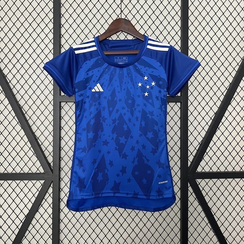 Camisa Cruzeiro Home 24/25 - Adidas Feminina