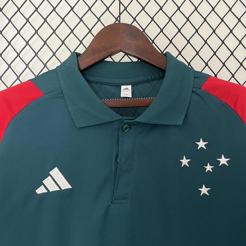 Camisa Cruzeiro Polo 24/25 - Puma Torcedor Masculina