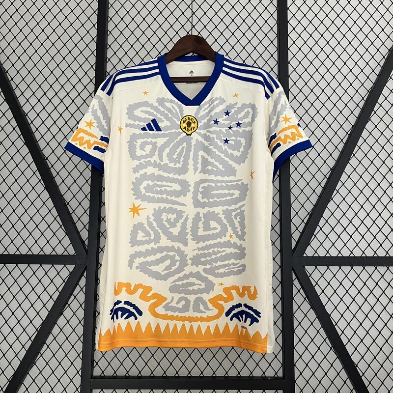 Camisa Cruzeiro Edição Especial Branca 23/24 - Adidas Torcedor Masculina