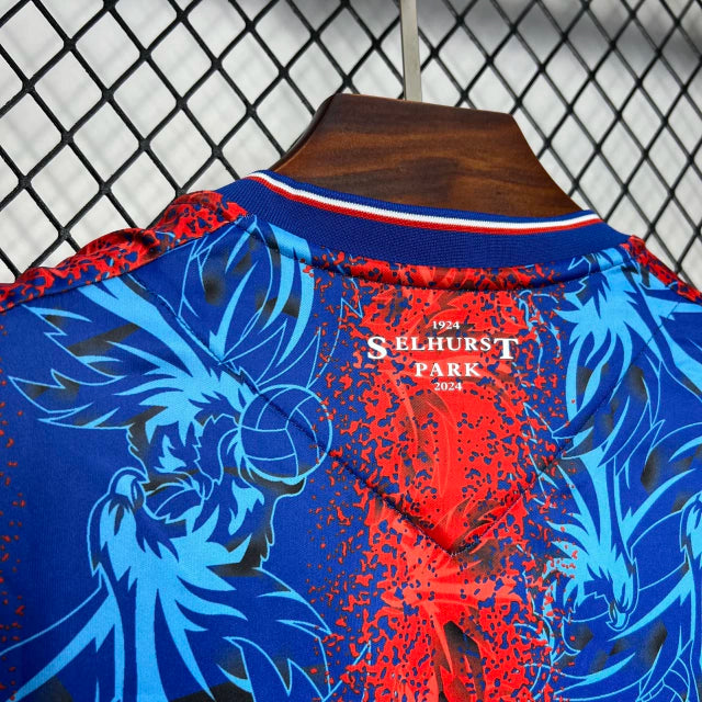 Camisa Crystal Palace Home 24/25 - Macron Torcedor Masculina