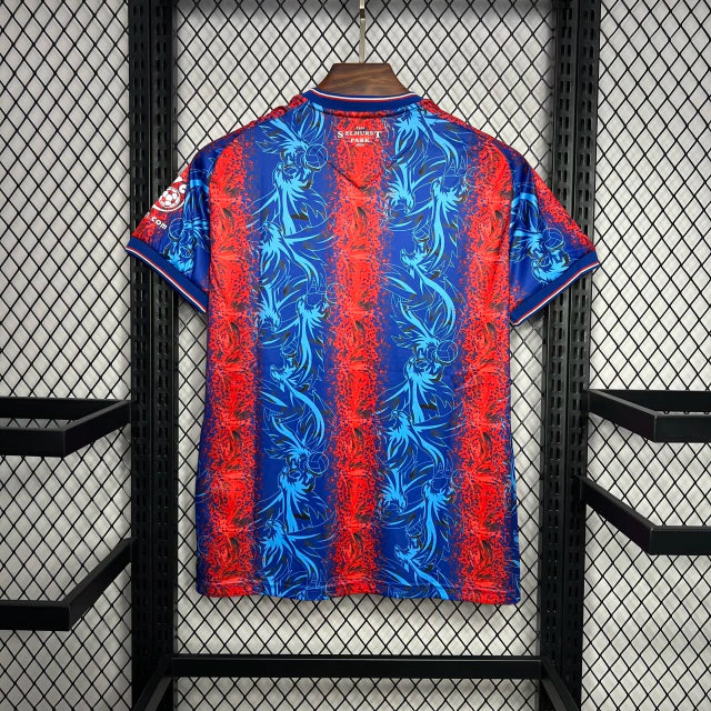 Camisa Crystal Palace Home 24/25 - Macron Torcedor Masculina