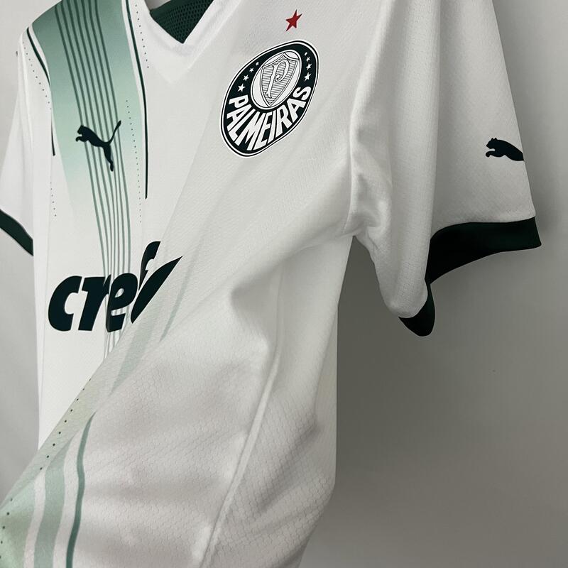 Camisa Palmeiras Away Branca 23/24 - Puma Torcedor Masculina