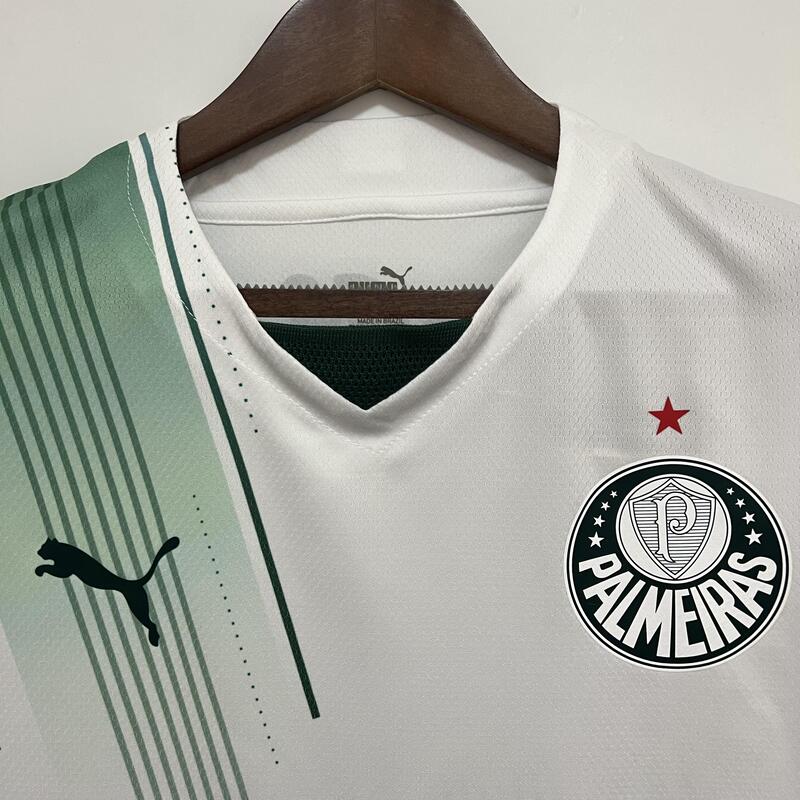 Camisa Palmeiras Away Branca 23/24 - Puma Torcedor Masculina