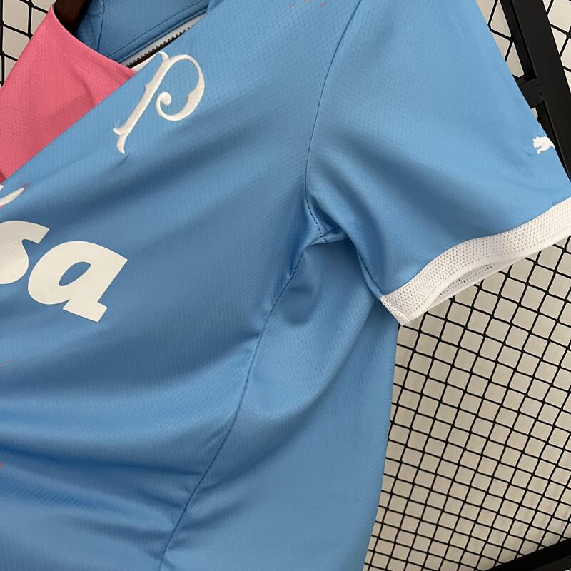 Camisa Palmeiras Edição Especial Rosa e Azul 23/24 - Puma Torcedor Masculina