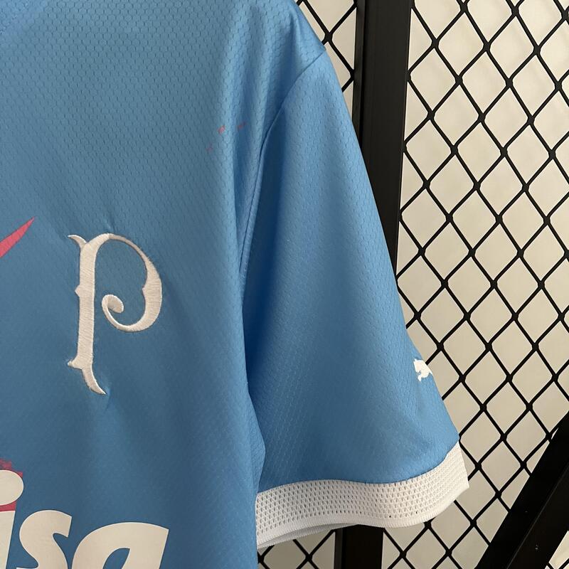 Camisa Palmeiras Edição Especial Rosa e Azul 23/24 - Puma Torcedor Masculina