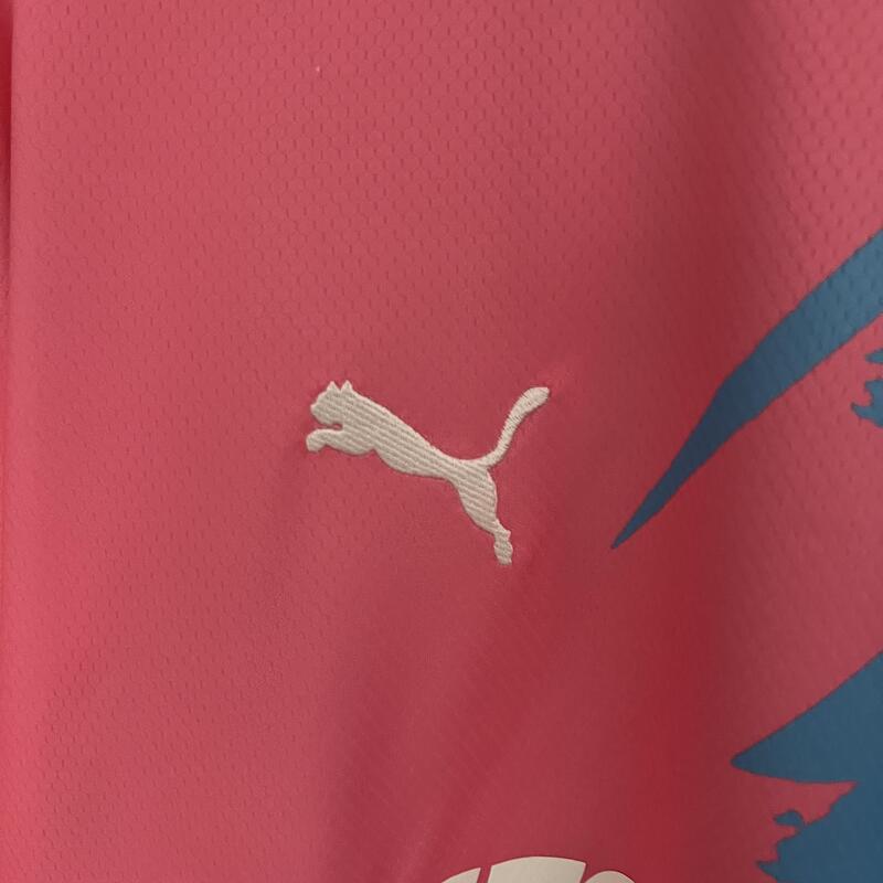 Camisa Palmeiras Edição Especial Rosa e Azul 23/24 - Puma Torcedor Masculina