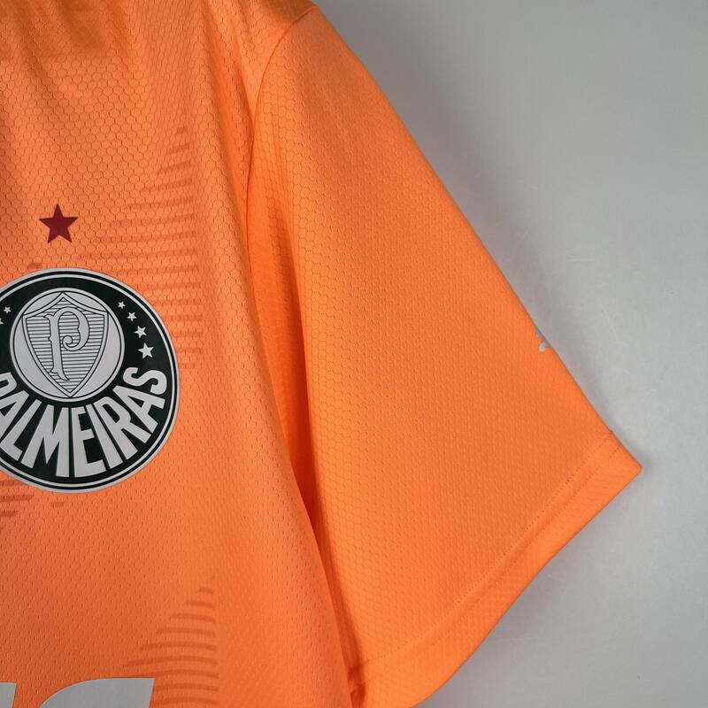 Camisa Palmeiras Goleiro Laranja 23/24 - Puma Torcedor Masculina