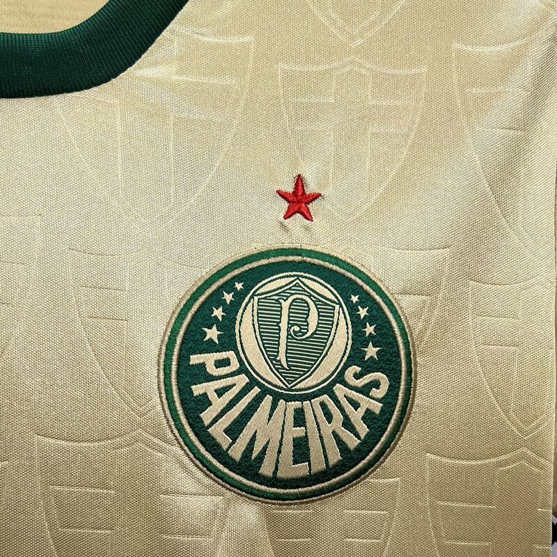 Camisa Palmeiras Third 24/25 Dourada - Puma Torcedor Feminina