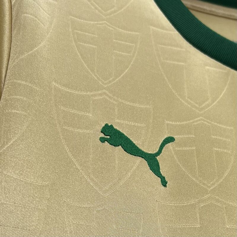 Camisa Palmeiras Third 24/25 Dourada - Puma Torcedor Feminina