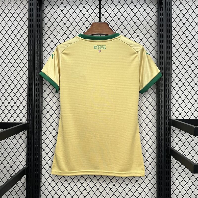 Camisa Palmeiras Third 24/25 Dourada - Puma Torcedor Feminina